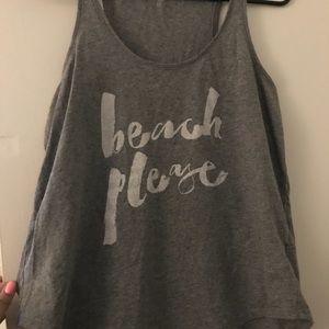 Grey Tank Top